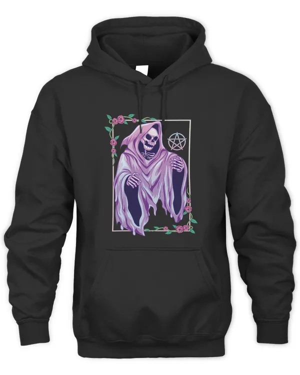 Pastel Goth Ghost Grim Reaper Witchcraft Wicca Tarot