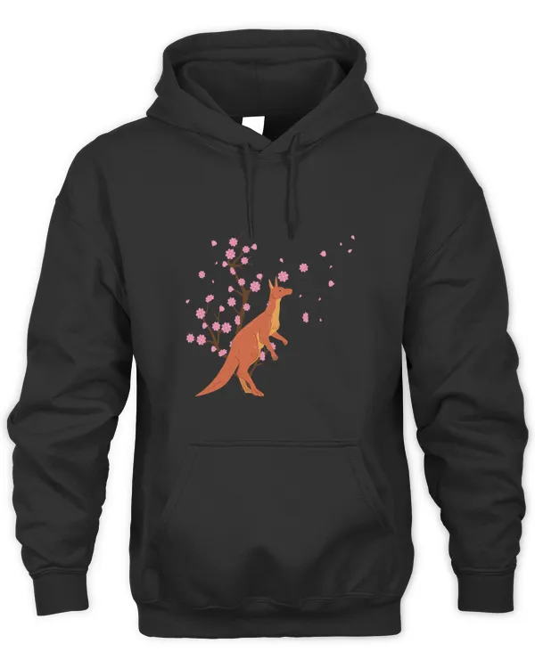 Cherry Blossom Kangaroo Animal Japanese Sakura Flower 1