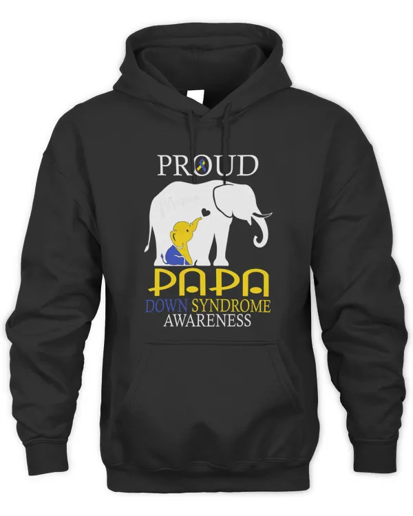Proud Papa World Down Syndrome Awareness Day T21 Elephant