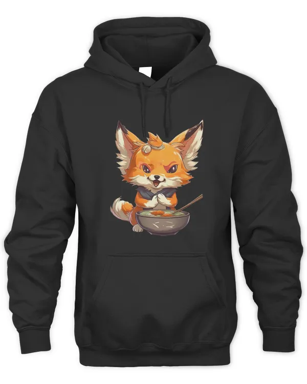 Ramen Noodles Fox Lover Kawaii Japanese Anime 1