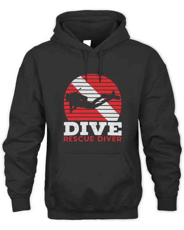 Rescue Diver Dive Down Aquaholic Scuba Diving Ocean Life 3