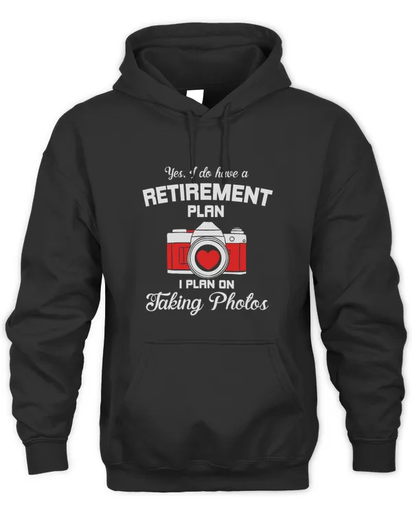 Retirement Plan Camera Photography Lover Photographer Funny