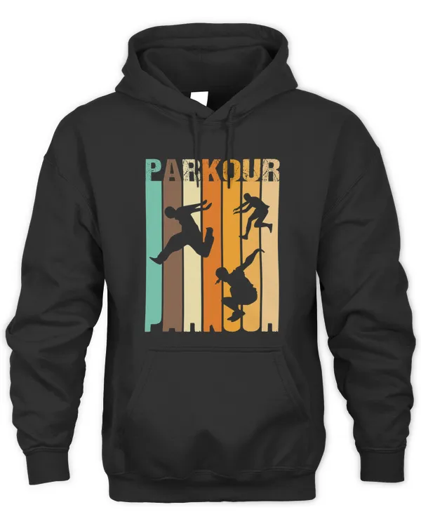 Retro Colorful Extreme Sports Squad Parkour Youth