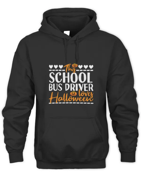 Halloween School Bus Driver