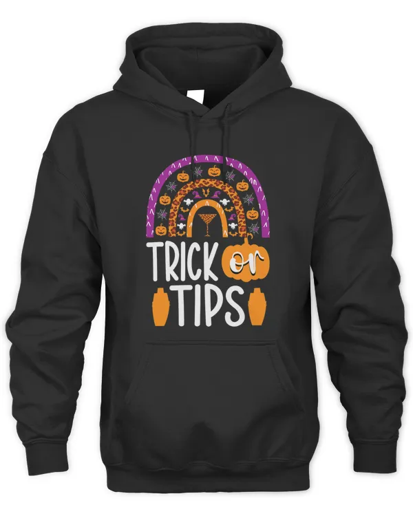 Trick or Tips Bartender Halloween Bartending Mixologist