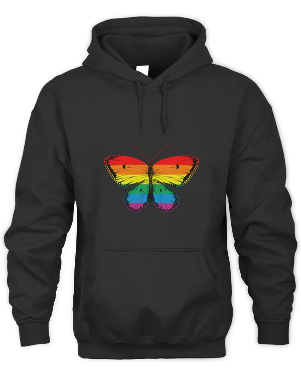 Butterfly Rainbow Print Rainbow Butterfly