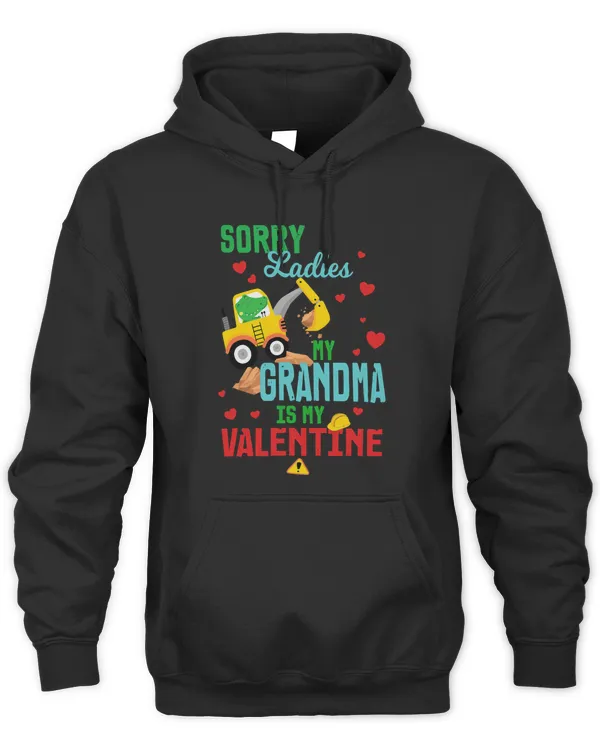 Sorry Ladies Grandma Is My Valentine Day Alligator Excavator
