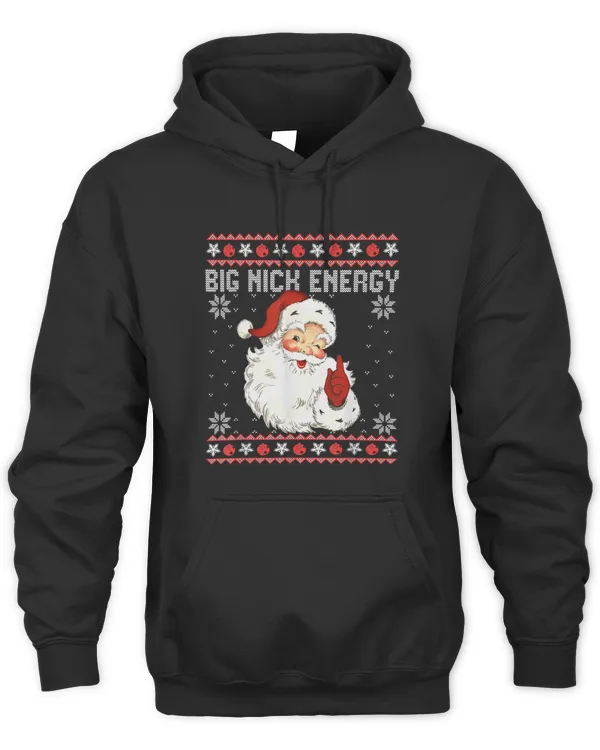 Big Nick Energy T-Shirt Santa Naughty Adult Ugly Christmas Sweater