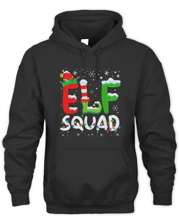 Elf Family Christmas Matching Sweatshirt Pajamas XMas Elf Squad T-Shirt