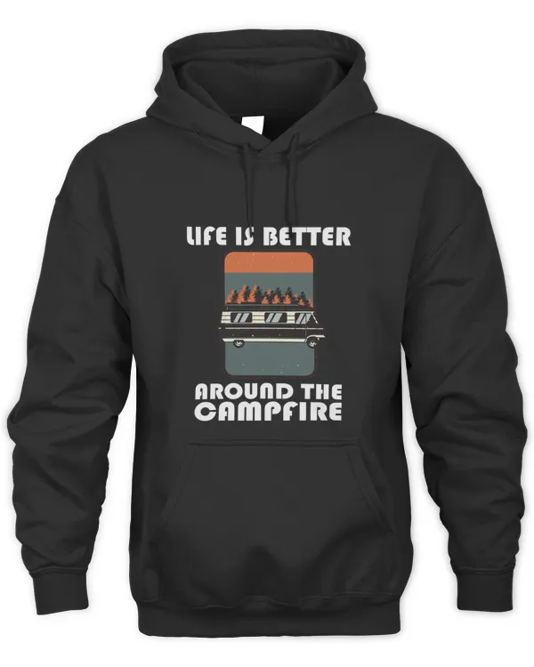 Camping  Life is better around the campfire4835 T-Shirt