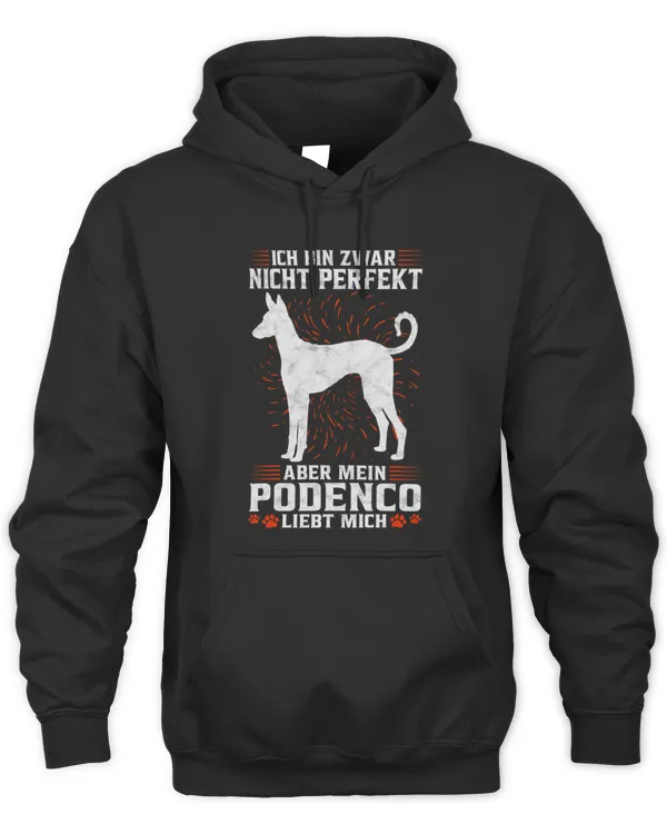 My Podenco loves me spanish hunting dog saying T-Shirt