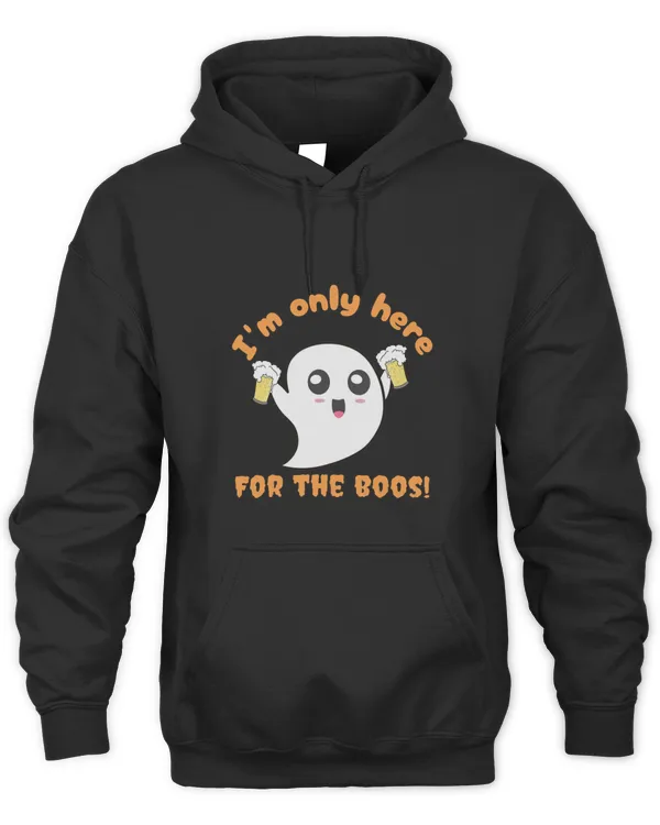Im Only Here For The Boos Cute Boo Ghost Halloween  T-Shirt