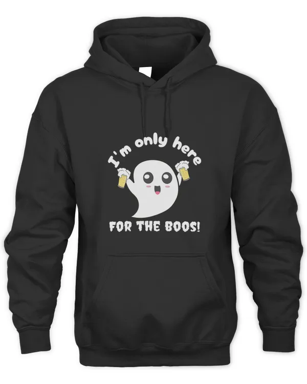 Im Only Here For The Boos Cute Boo Ghost Halloween 13162 T-Shirt