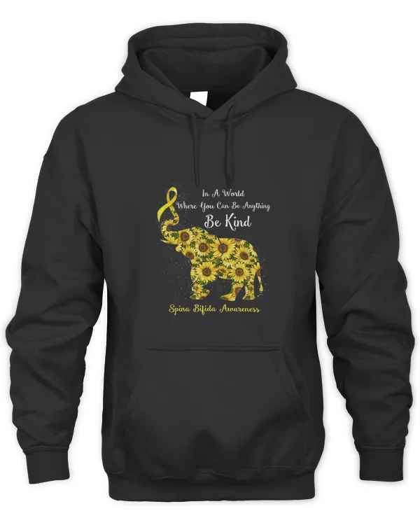 In A World Where You Can Be Anything Be Kind Spina Bifida  T-Shirt