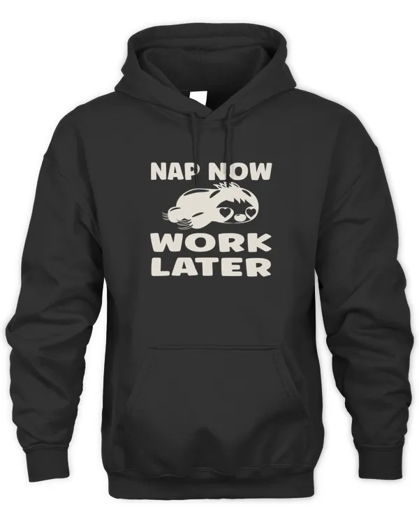 funny saying nap now work later4958 T-Shirt