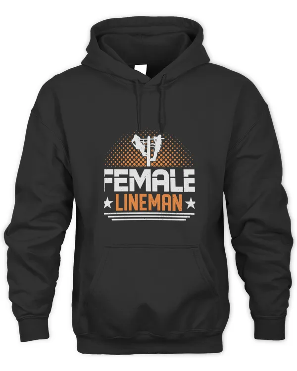 Female Lineman Electrician Lineman T-shirt
