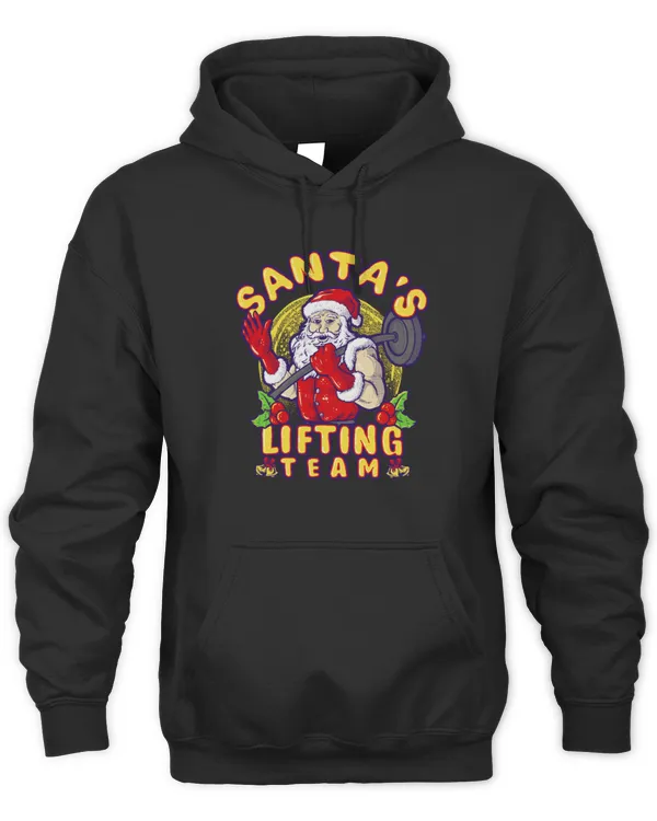 Fitness Christmas Shirt Santa Deadlift Gym Xmas Men Gifts T-Shirt