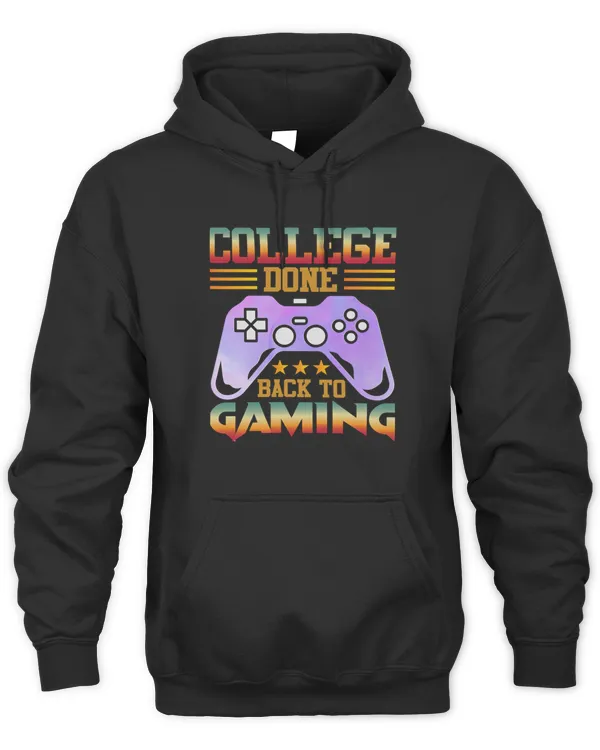 college done back to gaming T-Shirt