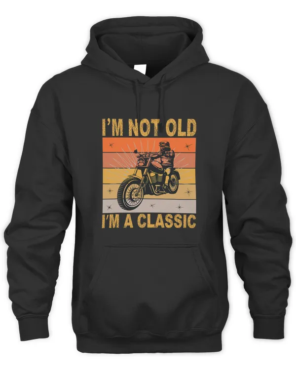 Im Not Old Im Classic Funny Motorcycle Graphic