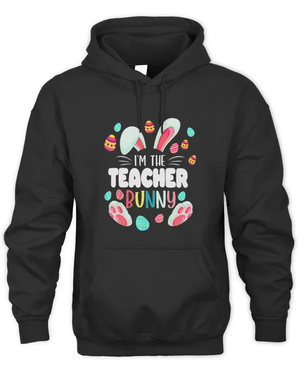 Im The Teacher Bunny Easter Egg Funny Teacher