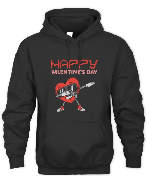 Happy Valentines Day Dab Heart Gamer Valentine Boys Men Kids