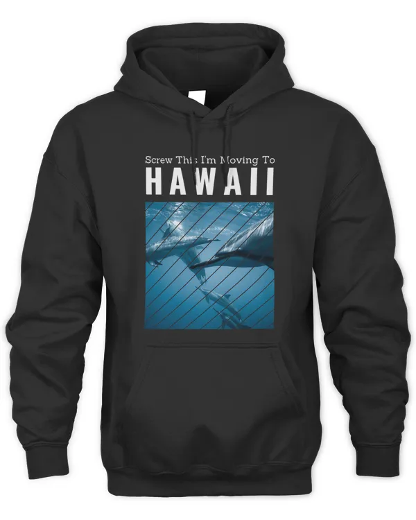 Hawaiian Shirt Palm Trees Beach Sunset Ocean Dolphin Gifts