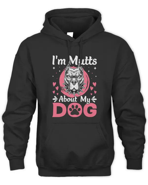 Im Mutts About Dog American Bulldog Funny Dog Lover Graphic