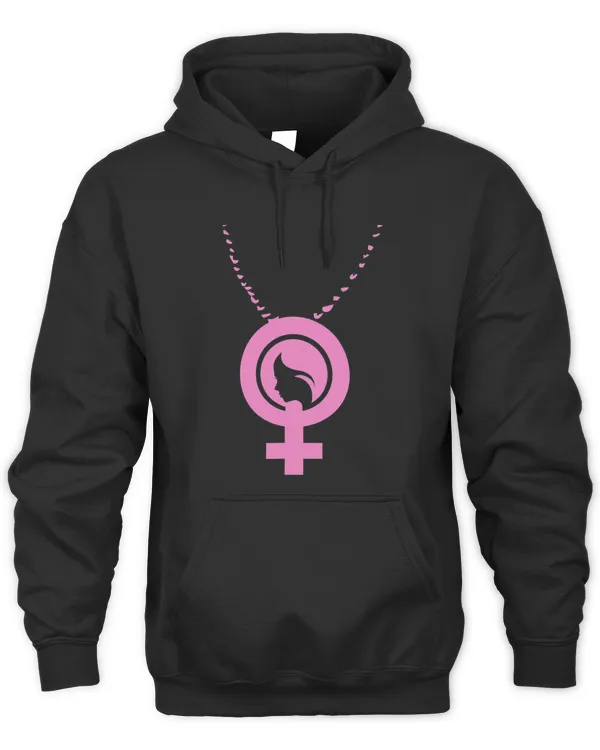 International Womans Day 8 March Feminist Symbol Pink