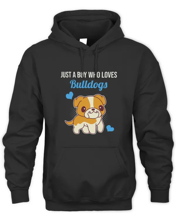 Just A Boy Who Loves Bulldogs