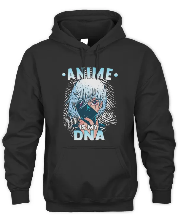 Funny Anime Otaku Anime Is My DNA Fingerprint Japanese 1