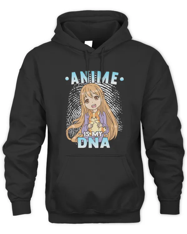 Funny Anime Otaku Anime Is My DNA Fingerprint Japanese