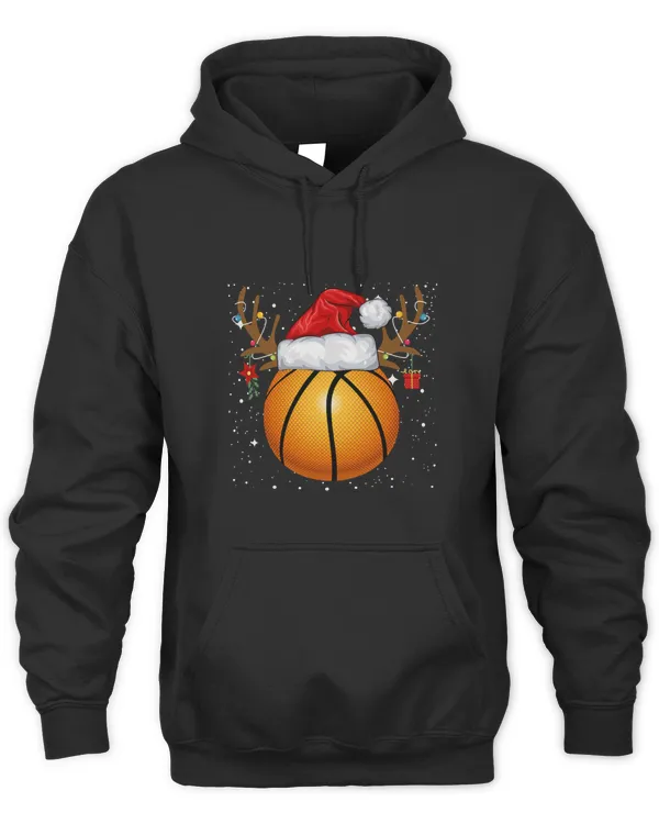 Funny Basketball Reindeer Santa Hat Christmas Holiday Gifts