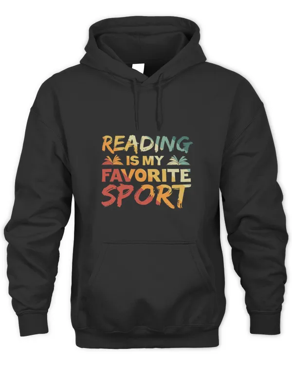 Reading Is My Favorite Sport Vintage Retro Book Lover