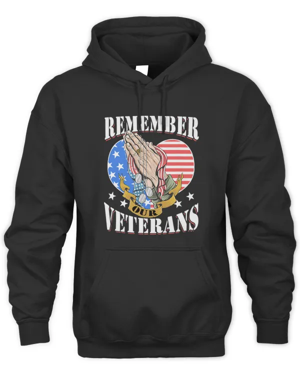 Rememner Our Veterans US Flag for Veteran Day