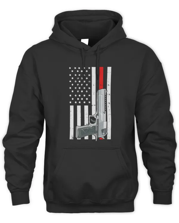 Retro American Flag USA Patriotic Gun Lover Gift