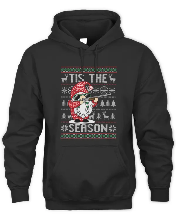 Tis The Season Deer Hunting Gnome Reindeer Christmas Hunter