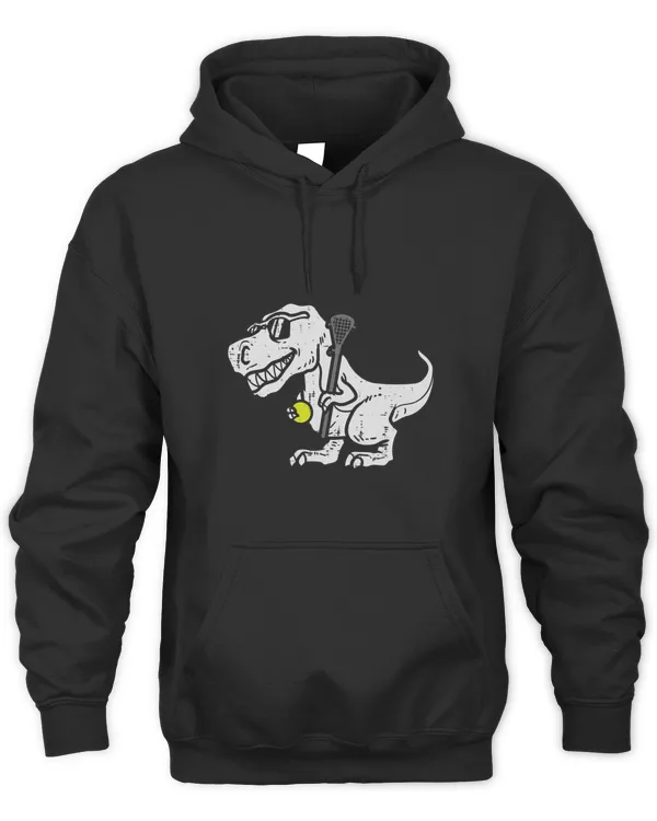 Trex Dinosaur Lacrosse Funny Lax Player Goalie Kids Boys