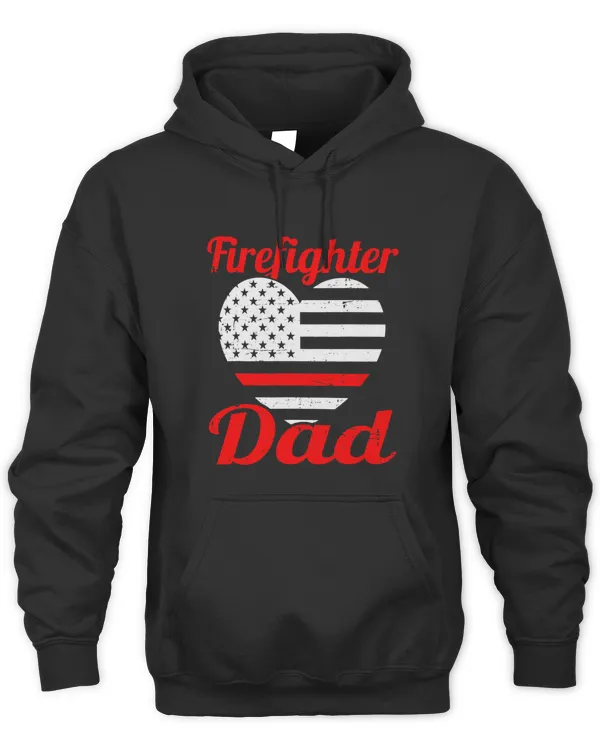 Funny Fathers Day Firefighter Dad Father Kids Son Daughter