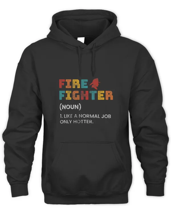 Funny Firefighter Definition Design for Firman and Firewoman