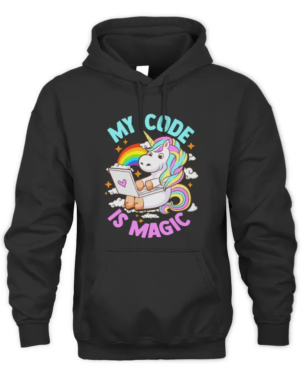 Magical Unicorn Computer Programmers My Code Is Magic