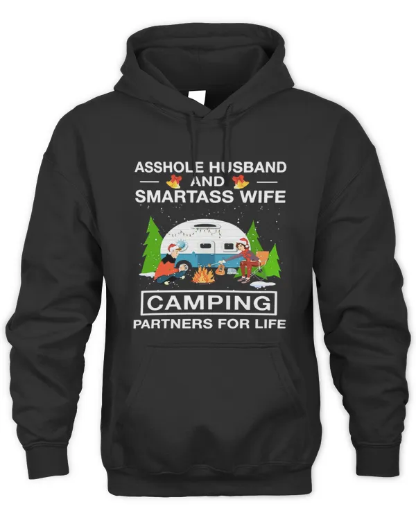 AssHole Husband And Smartass Wife Camping Partners For Life Camp