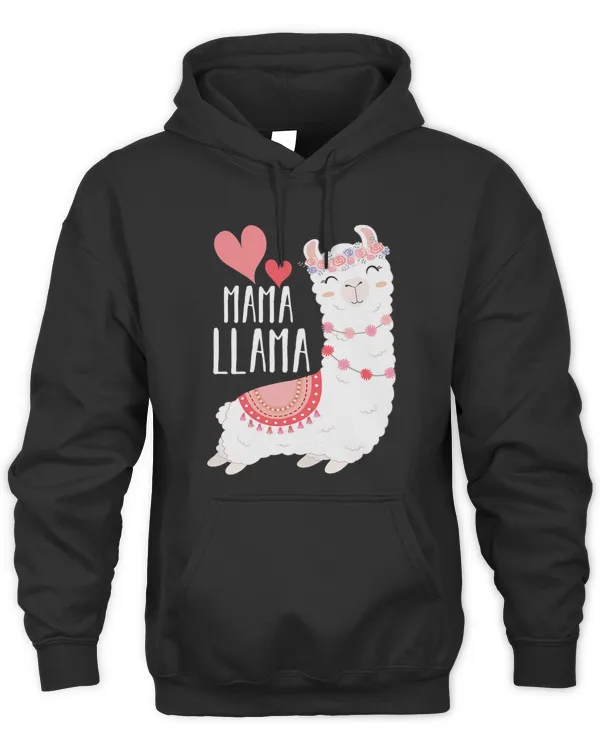 Womens Mama Llama Funny Mother Mom