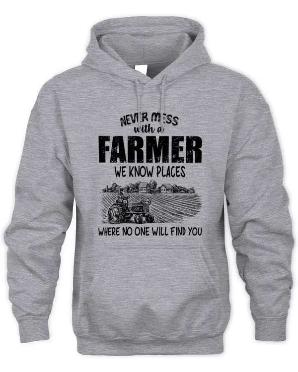 Never Mess With A Farmer Shirt