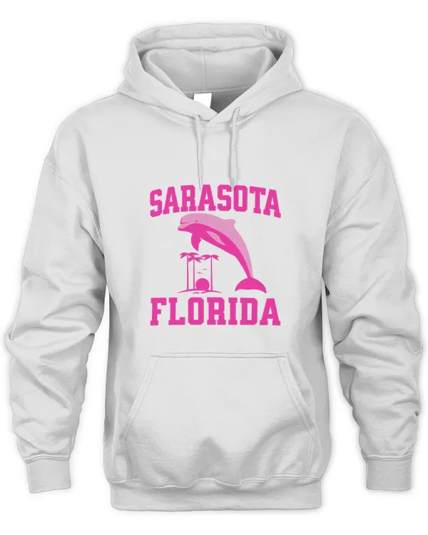 Sarasota Florida beach dolphin summer vacation cute2255 T-Shirt