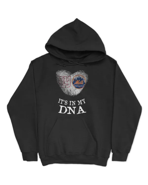 It&#8217;s In My Dna New York Mets And New York Giants Shirt For Fans Tt09