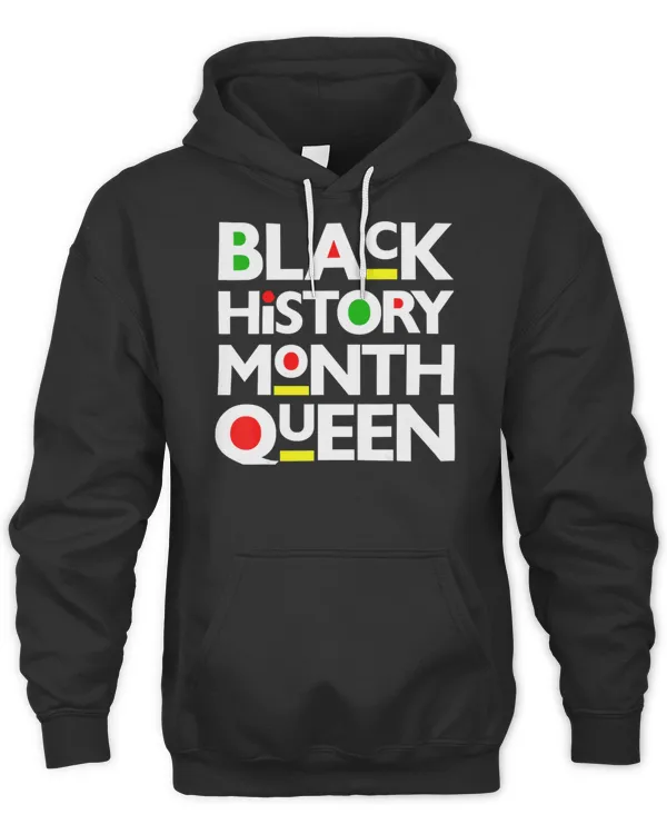 Black History Month Queen African American Melanin T-Shirt