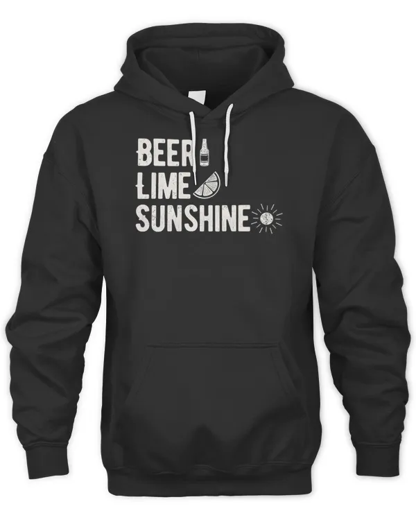 Beer Lime Sunshine Text Icon Stack 589 Shirt