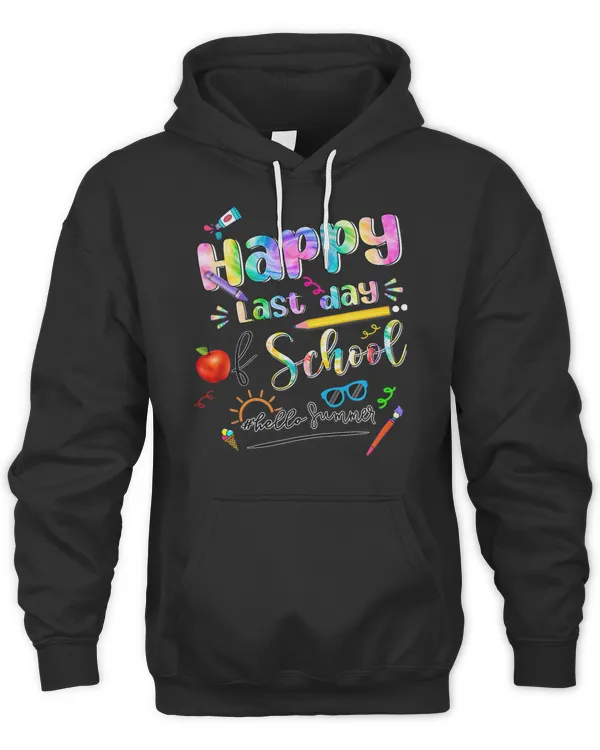 Happy Last Day Of School Hello Summer Students And Teachers997 T-Shirt