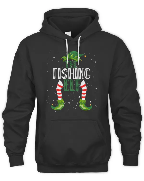 Official Fishing Elf Matching Family Group Christmas Pajama1646