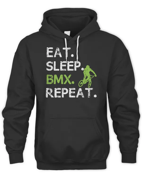 Eat Sleep BMX Freestyle Cycling Sarcasm T-Shirt